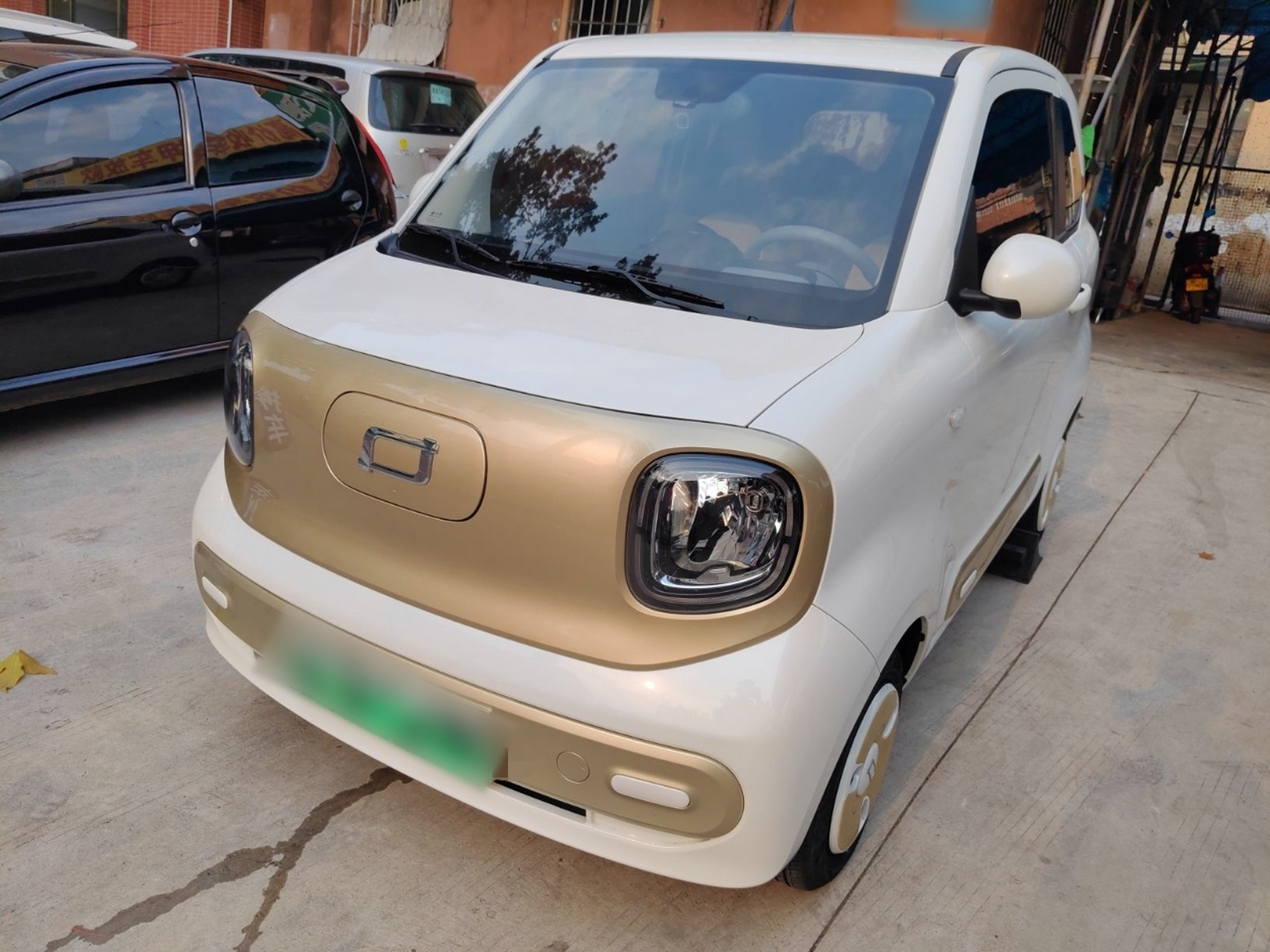 تحت مقدمة السيارة