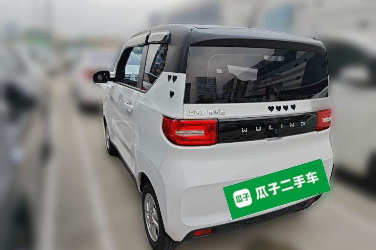 Used Wuling Hongguang MINIEV 2020 Enjoyment Model Lithium Iron Phosphate Rear Left 45 Deg