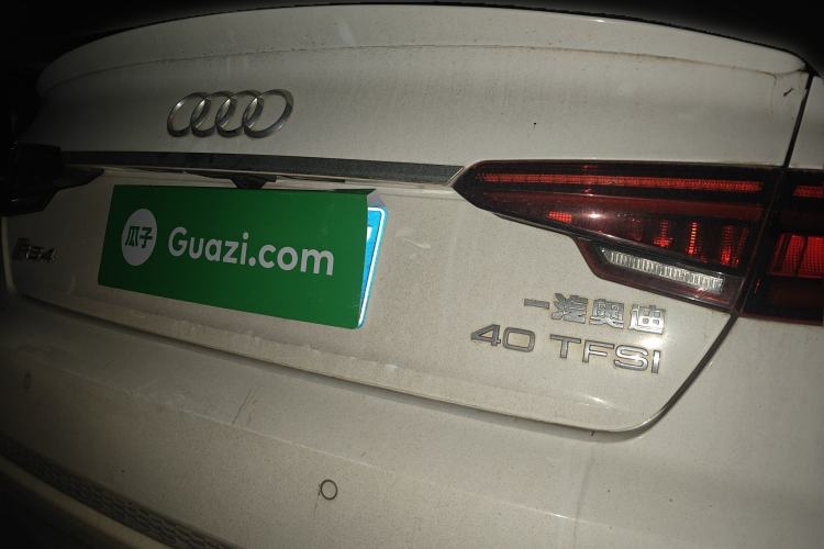 Used Audi A4L 2019 40 TFSI Fashion Version China V Rear