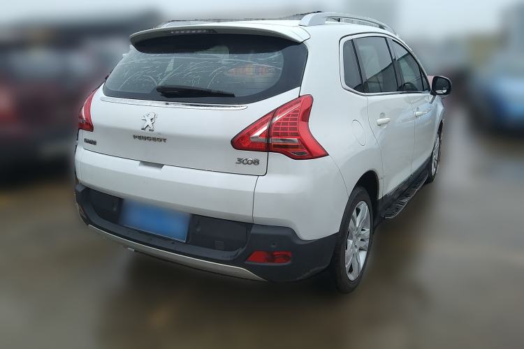 Used Peugeot 3008 2013 2.0L Automatic Trend Edition Rear Right 45 Deg