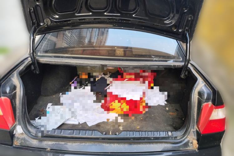 Used Volkswagen Santana Vista 2008 1.8L Manual Sishang Model Trunk