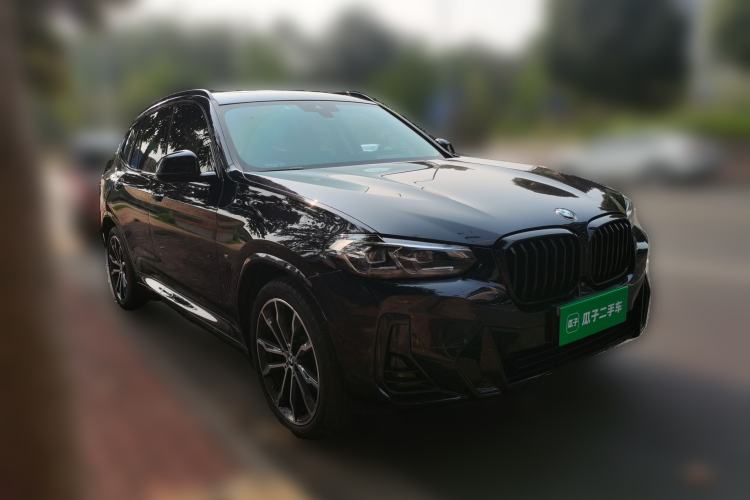 Used BMW X3 2022 xDrive30i Luxury Model M Night Sky Package Front Right 45 Deg