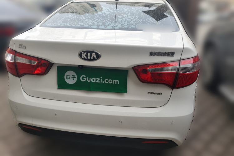 Used Kia K2 2012 Sedan 1.6L Automatic Transmission Premium Commemorative Edition Rear