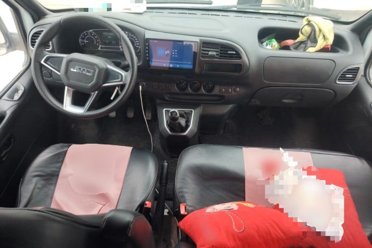 Used JMC Transit 2019 2.8T Commercial Version Short Wheelbase Mid-Roof 6-Seater China VI JX493