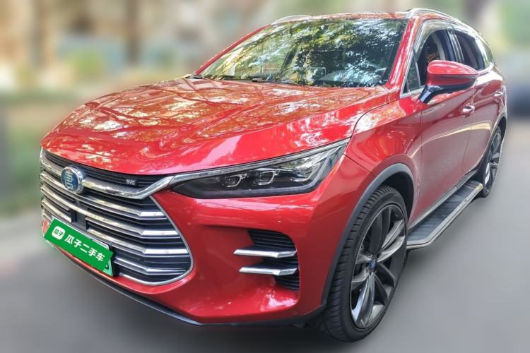 Used BYD Tang New Energy 2018 DM 2.0T All-Wheel Drive Smart Connectivity Luxury Model 7 Seats China V Emission Standard