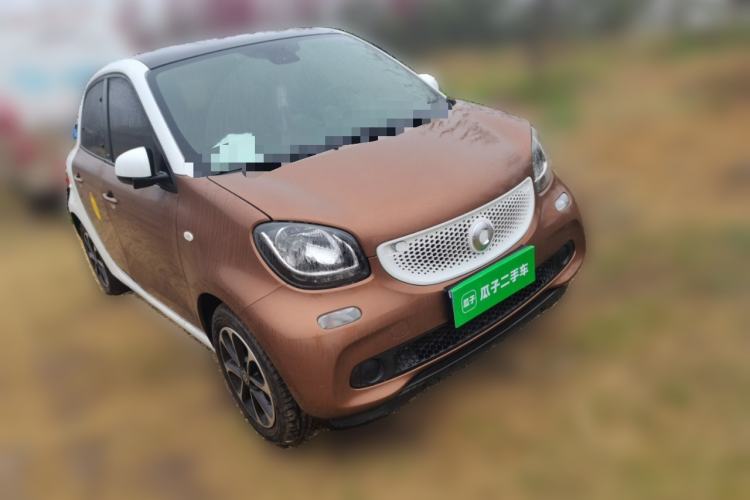 Used smart forfour 2016 1.0L 52 kW Passion Edition Front Right 45 Deg