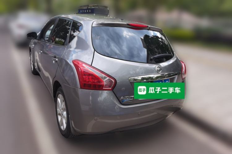 Used Nissan Tiida 2011 1.6L CVT Smart Version Rear Left 45 Deg