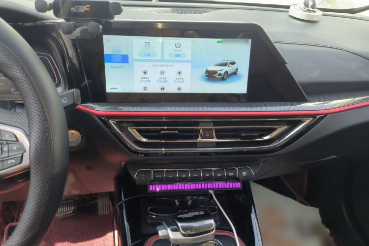 Used CHANGAN OSHAN X5 2021 1.5T DCT Flagship Edition Audio And AC Panel