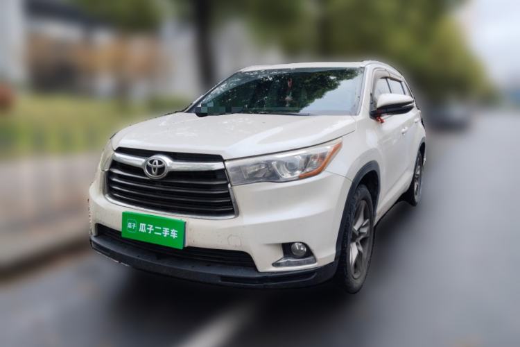 Used Toyota Highlander 2015 2.0T Four-Wheel Drive Luxury Navigation Version with 7 Seats