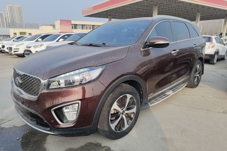 Used Kia Sorento 2015 Sorento L 2.4L Gasoline 4WD Elite Edition 5 Seats China V Emission Standard