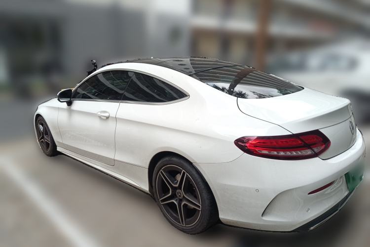Used Mercedes-Benz C-Class 2020 C 260 Coupe Rear Left 45 Deg