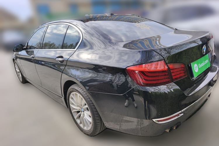 Used BMW 5 Series 2014 525Li Luxury Design Package Rear Left 45 Deg