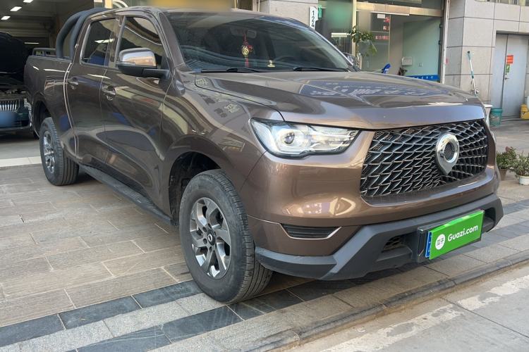 Used Great Wall Poer 2021 2.0T Commercial Version Automatic Diesel 4x4 Elite Long-Box GW4D20M