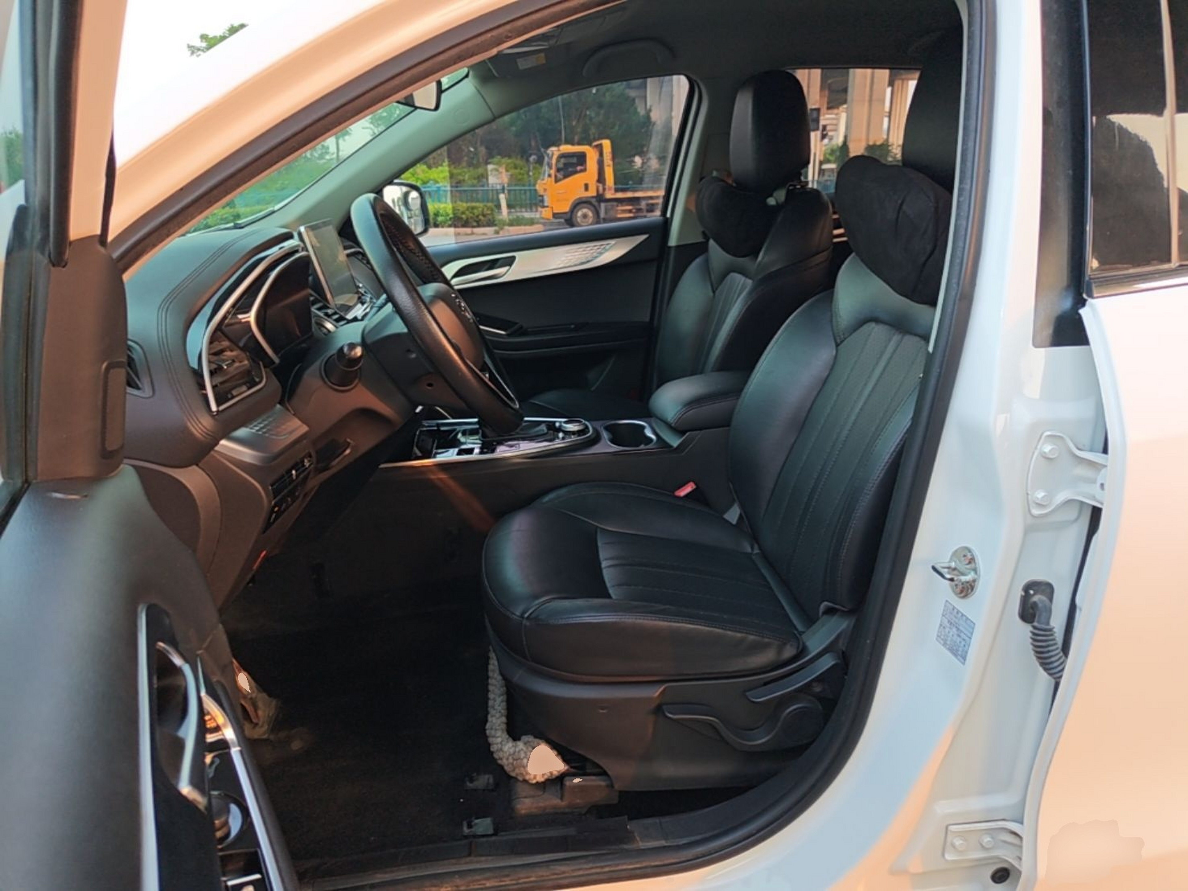 Avant de la voiture