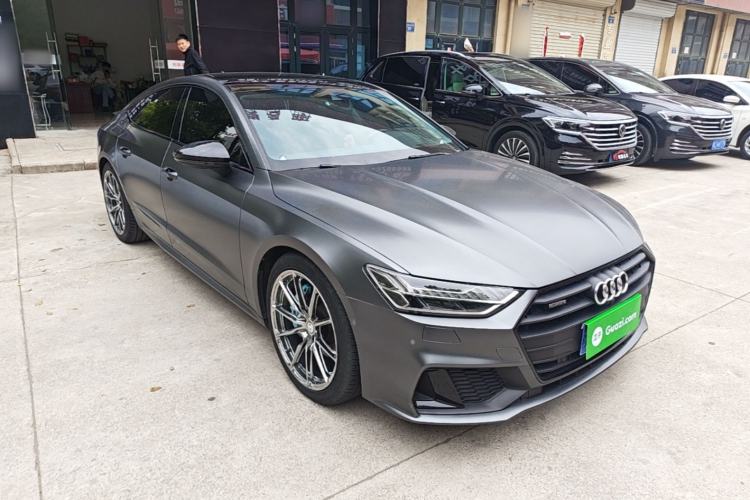 Used Audi A7 2021 45 TFSI Prestige Edition Front Right 45 Deg