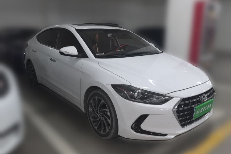 Used Hyundai Elantra (6th Generation / Lingdong) 2019 1.5L CVT ZhiXuan – Elite Version Front Right 45 Deg