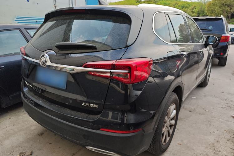 Used Buick Envision 2021 532T Two-Wheel-Drive Elite Version Rear Right 45 Deg