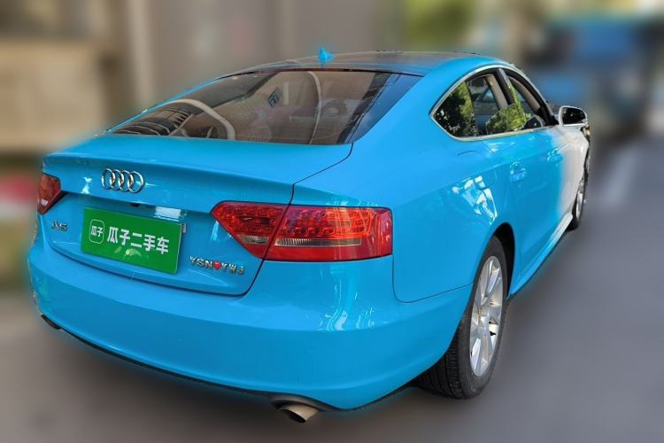 Used Audi A5 2010 2.0TFSI Sportback Technology Model Rear Right 45 Deg