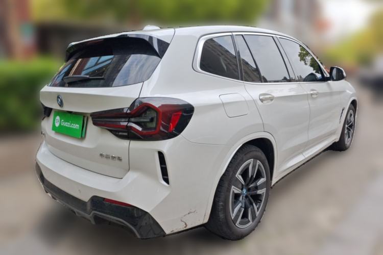 Used BMW iX3 2023 Leading Model Rear Right 45 Deg