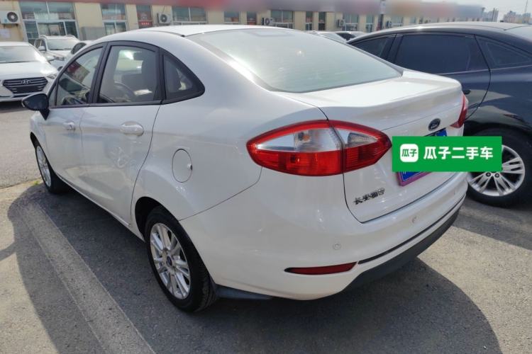 Used Ford Fiesta 2013 Sedan 1.5L Automatic Fashion Edition Rear Left 45 Deg