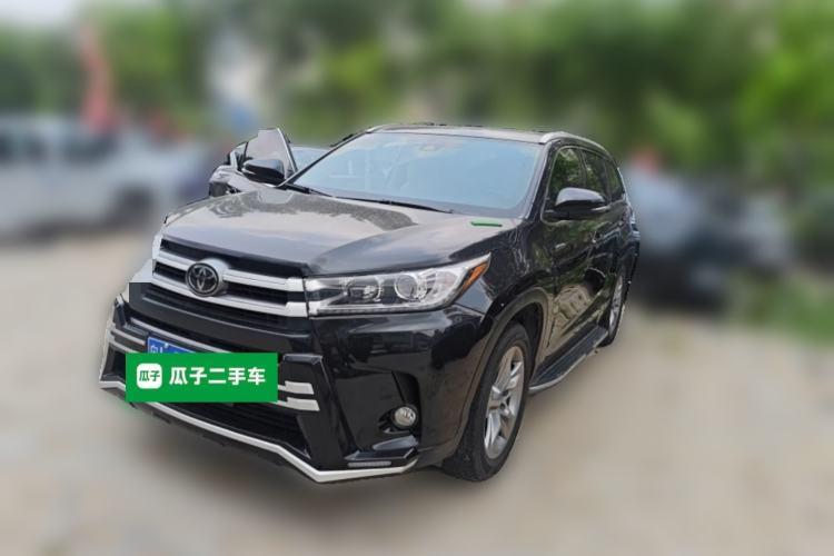 Used Toyota Highlander 2018 2.0T Four-Wheel Drive Luxury Edition 7 Seats China V Emission Standard