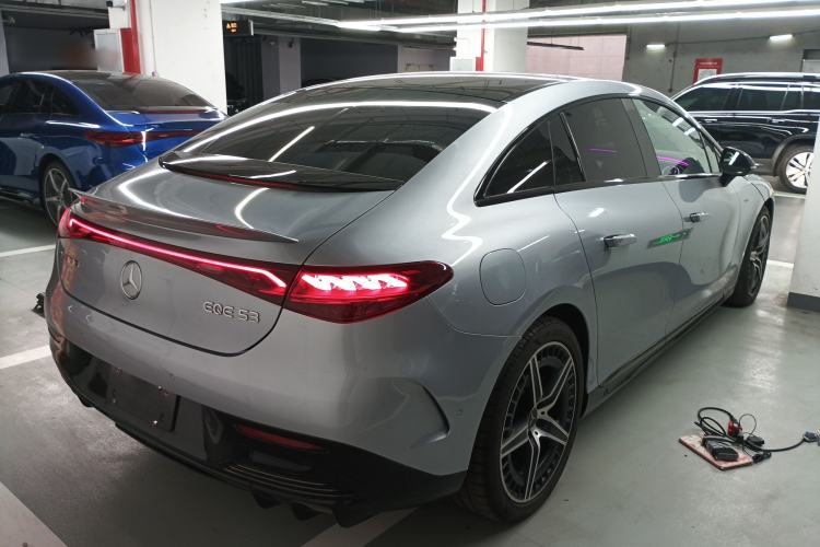 Used Mercedes-Benz EQE AMG 2023 AMG EQE 53 4MATIC+ Rear Right 45 Deg