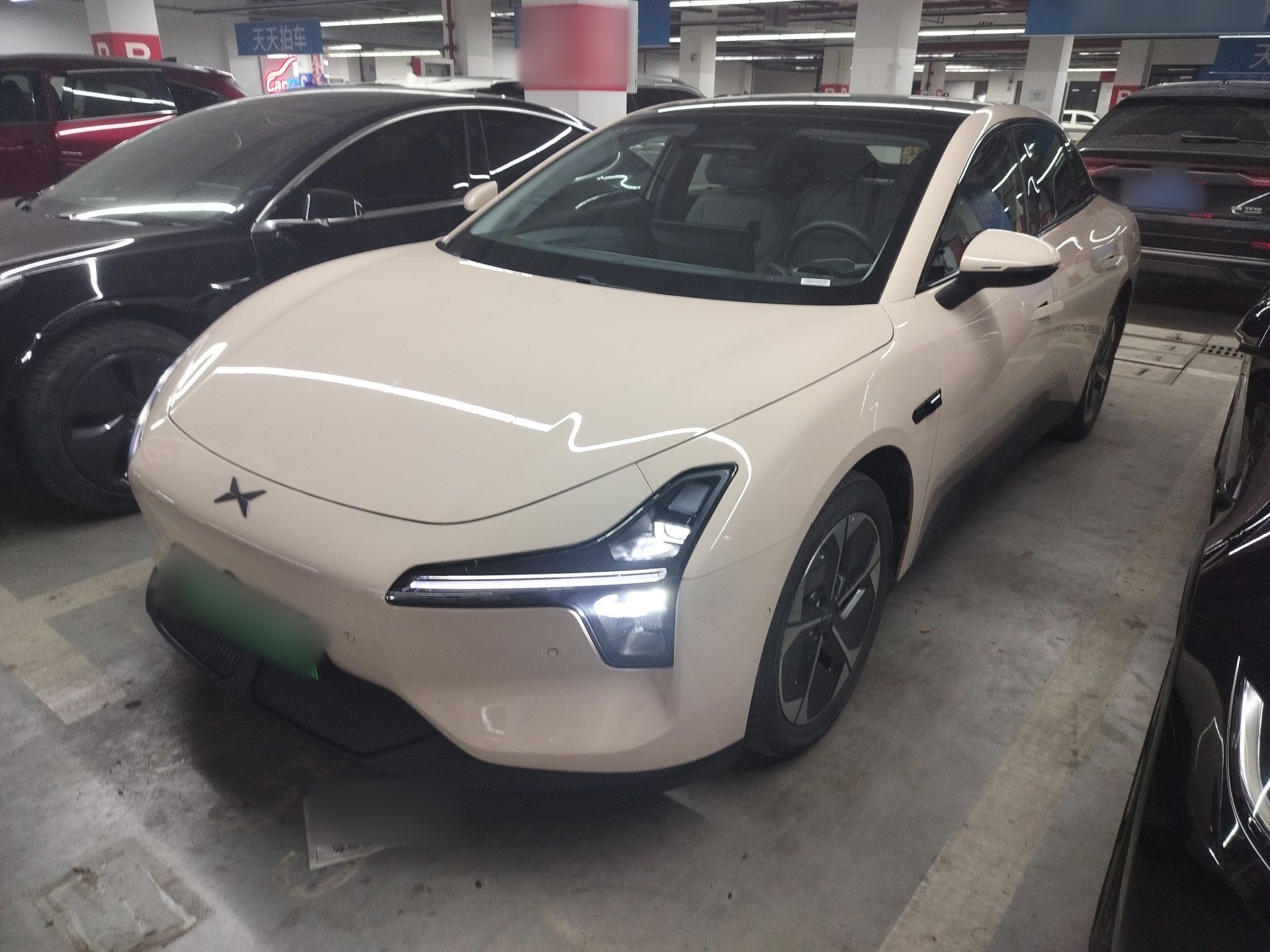 تحت مقدمة السيارة