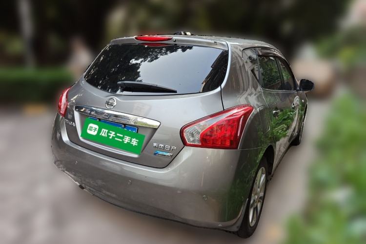 Used Nissan Tiida 2011 1.6L CVT Smart Version Rear Right 45 Deg