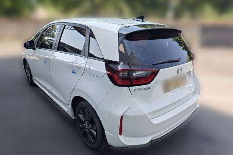 Used Honda Fit 2021 1.5L CVT Trendy Sports Edition Rear Left 45 Deg