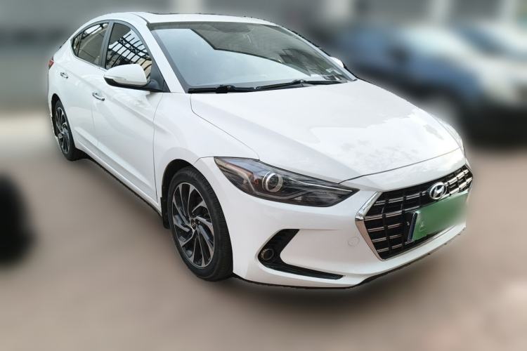 Used Hyundai Elantra (6th Generation / Lingdong) 2019 1.4T Dual-Clutch Xuan Dong · Dynamic Model Front Right 45 Deg