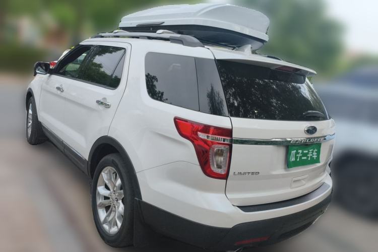 Used Ford Explorer 2013 3.5L Deluxe Model Rear Left 45 Deg