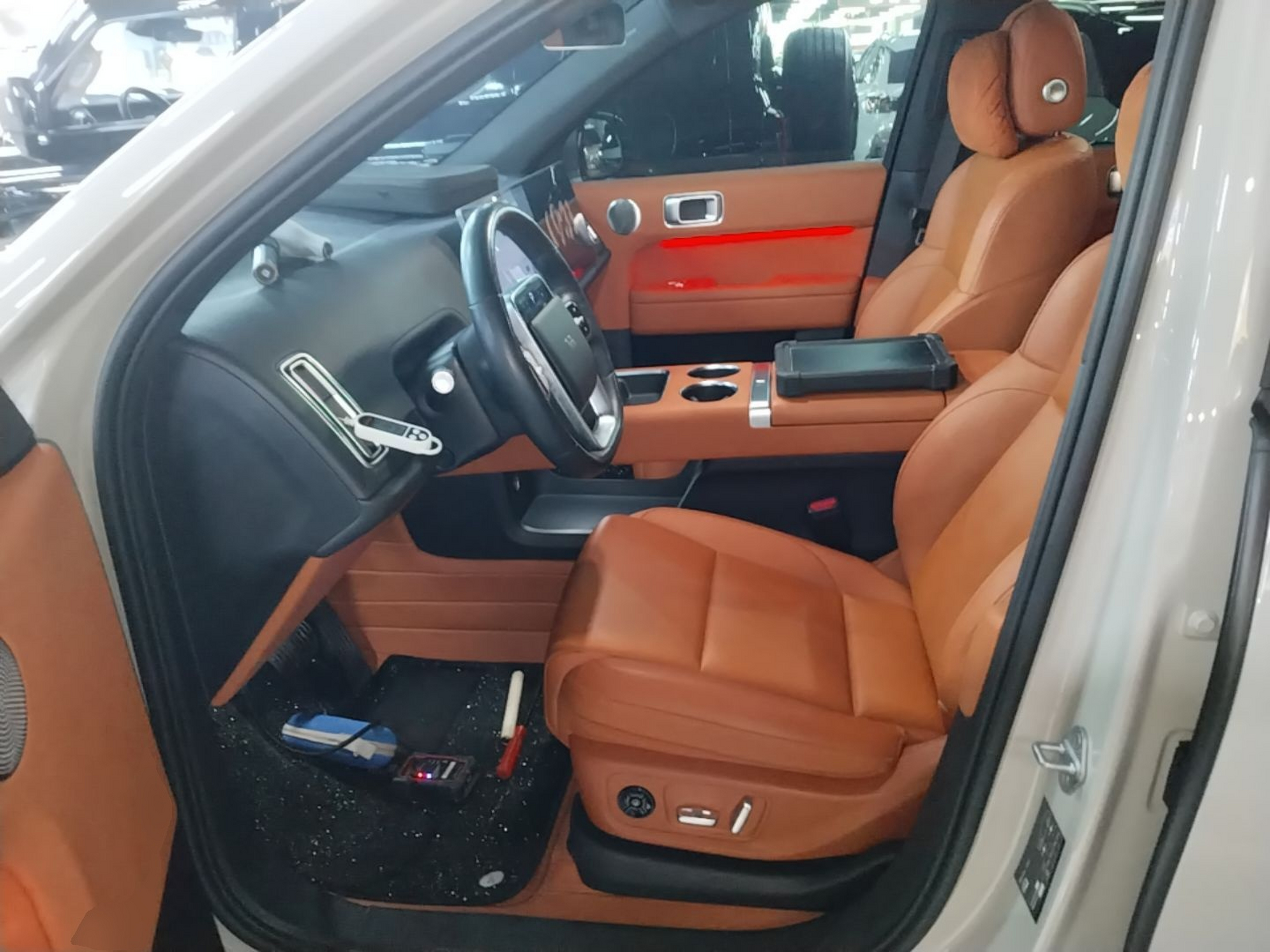 Avant de la voiture