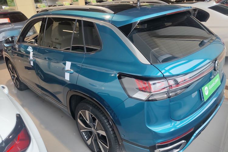 Used Volkswagen Tayron 2023 380TSI Four-Wheel Drive R-Line Pro Smart Edition Rear Left 45 Deg