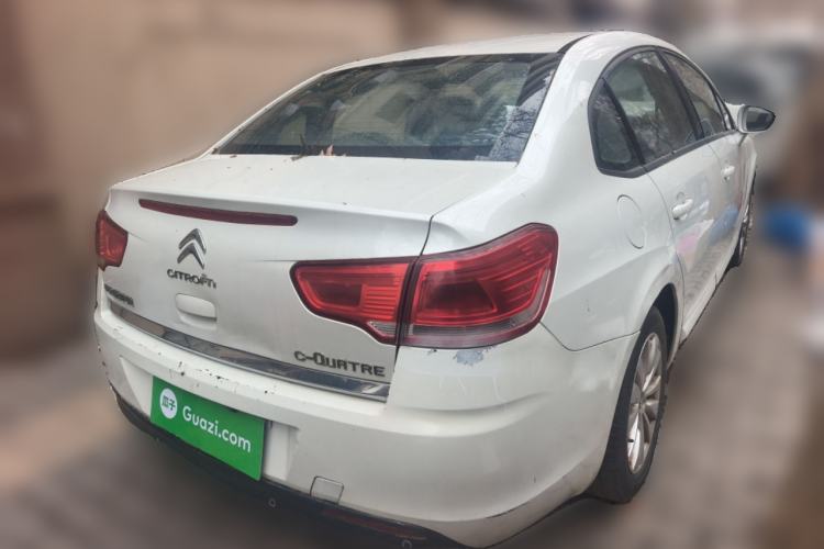 Used Citroen C-Quatre 2013 1.6L Manual Prestige CNG Model Rear Right 45 Deg