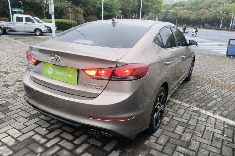 Used Hyundai Elantra (6th Generation / Lingdong) 2018 1.4T Dual-Clutch Xuan Dong · Dynamic Edition Rear Right 45 Deg