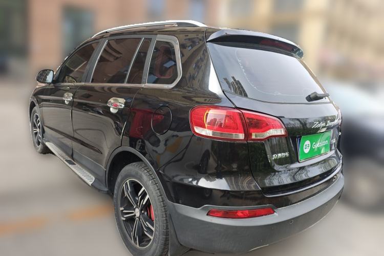 Used Zotye Domy X5 2015 1.5T Manual Luxury Model China V Standard Rear Left 45 Deg