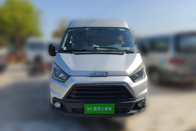 Used JMC Transit 2019 2.8T Commercial Version Short Wheelbase Mid-Roof 6-Seater China VI JX493