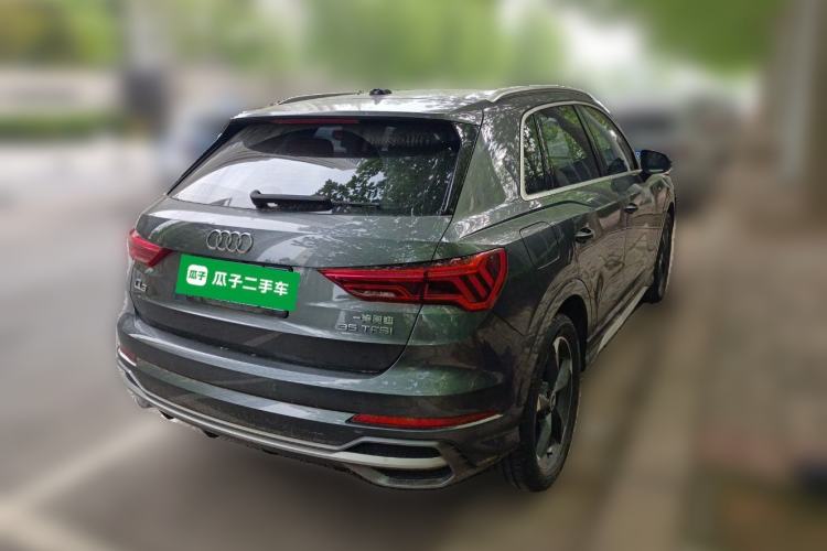 Used Audi Q3 2021 35 TFSI Fashion Dynamic Model Rear Right 45 Deg