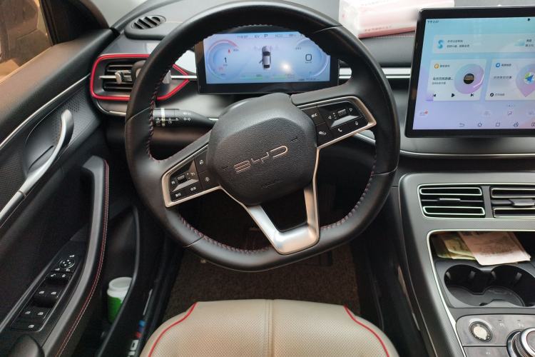 Used BYD Destroyer 05 2022 DM-i 55KM Luxury Model Steering Wheel