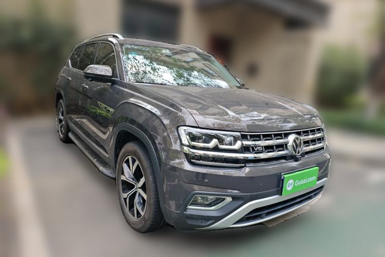 Used Volkswagen Teramont 2017 530 V6 Four-Wheel Drive Luxury Edition Front Right 45 Deg