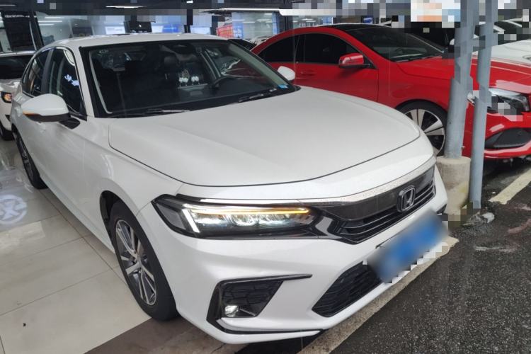 Used Honda Civic 2022 240TURBO CVT Dynamic Edition Front Right 45 Deg