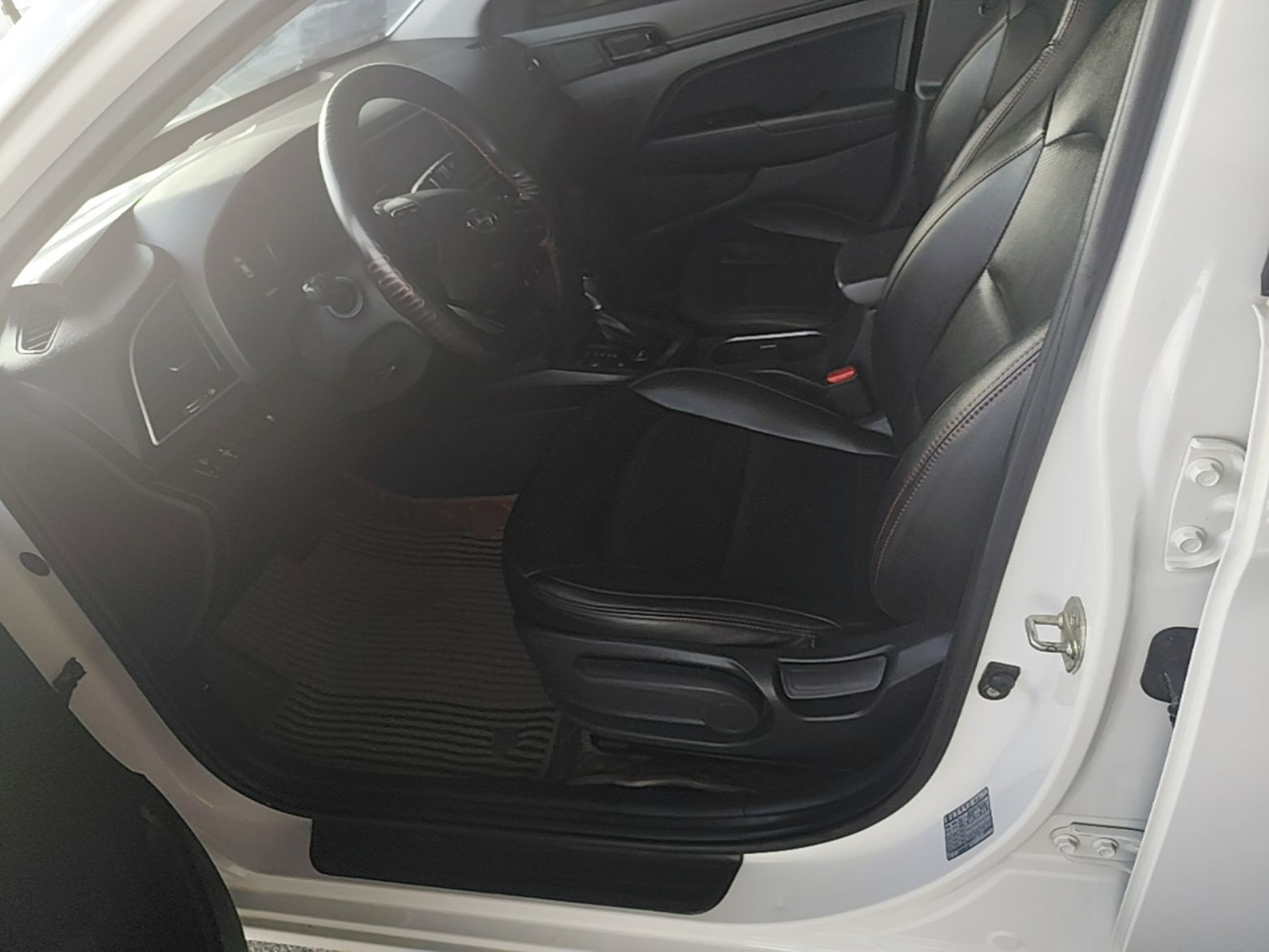 Avant de la voiture