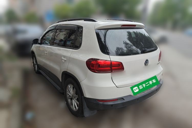 Used Volkswagen Tiguan 2015 1.8TSI Automatic Two-Wheel Drive Comfort Edition Rear Left 45 Deg