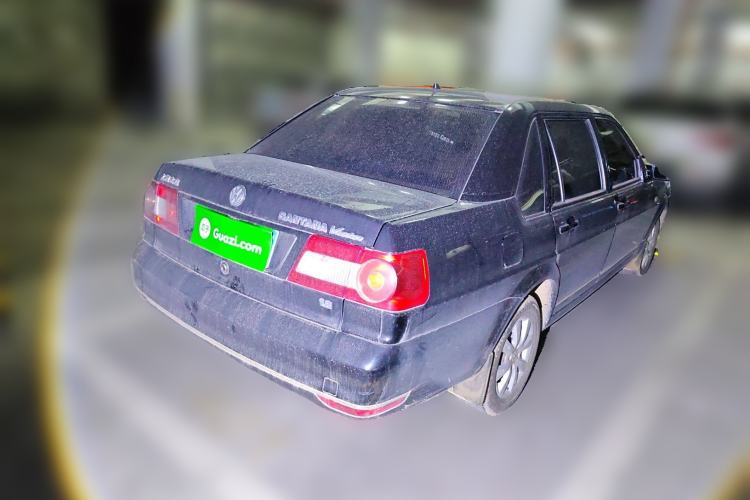Used Volkswagen Santana Vista 2008 1.8L Manual Sishang Model Rear Right 45 Deg