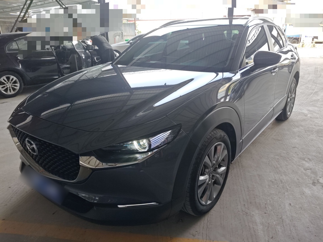 Parte inferior delantera