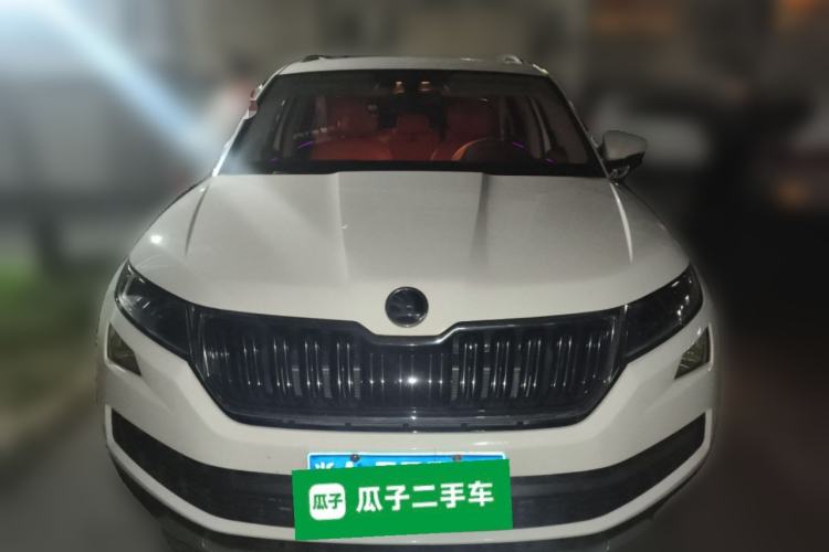 Used Skoda Kodiaq 2019 Facelifted TSI380 7-Seater All-Wheel-Drive Flagship Version China VI Standard Front