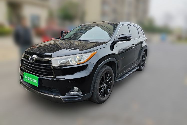 Used Toyota Highlander 2017 2.0T Four-Wheel Drive Black Edition Limited Model
