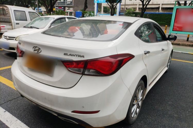 Used Hyundai Elantra (5th Generation / Langdong) 2016 1.6L Automatic Prestige Model Rear Right 45 Deg