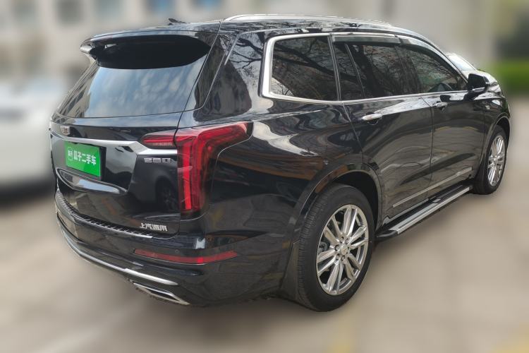 Used Cadillac XT6 2021 2.0T 7-Seater Four-Wheel Drive Luxury Version Rear Right 45 Deg