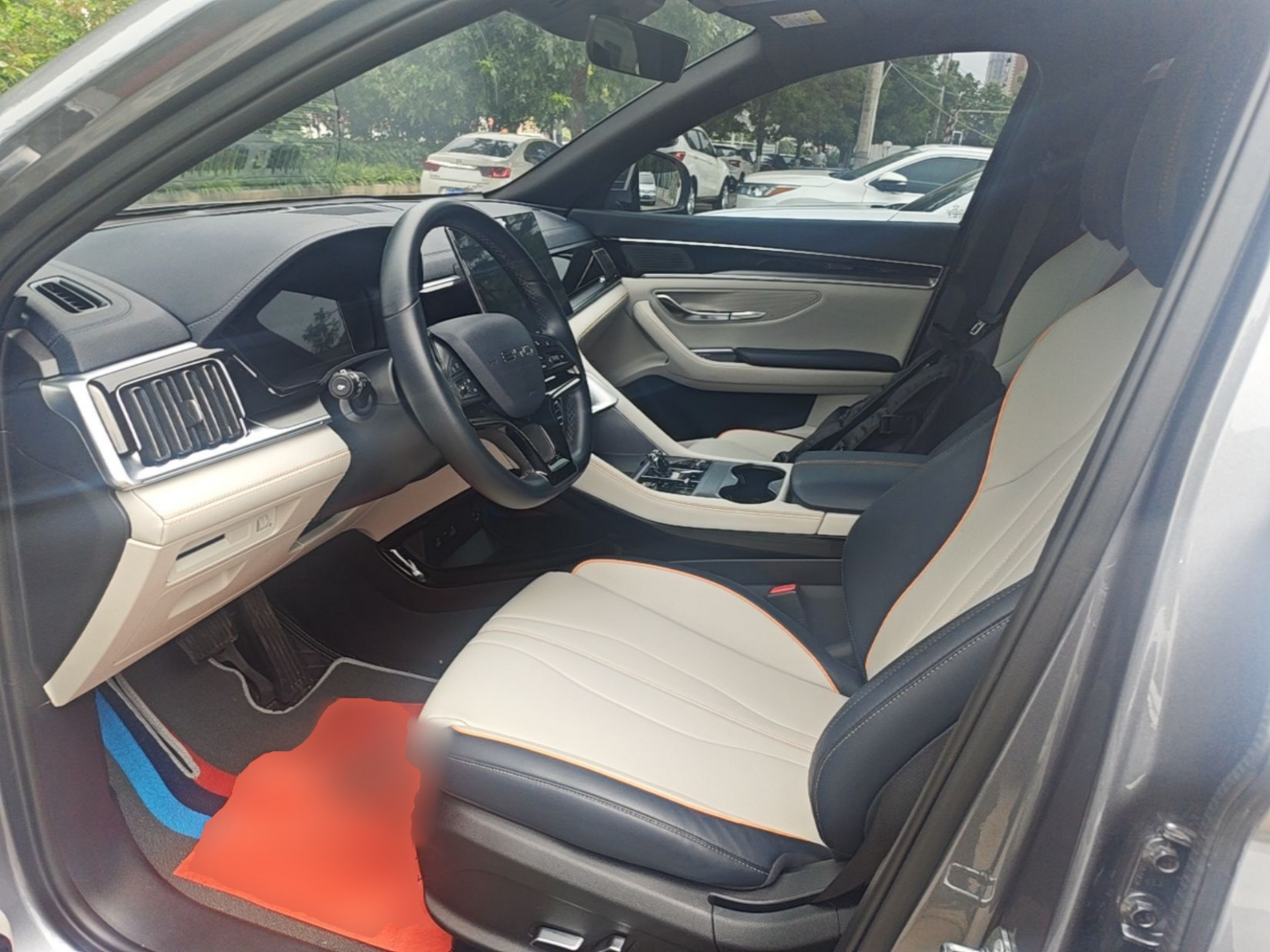 Avant de la voiture